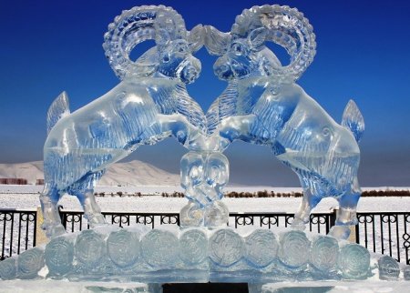 Открытый фестиваль-конкурс ледовых скульптур «Ледовая сказка в Центре Азии» ждет мастеров