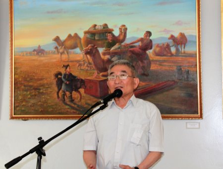 Дипломные работы молодых тувинских художников выставлены в Доме художника