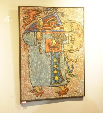 Сегодня в Кызыле откроется выставка работ Заслуженного деятеля искусств РТ Шой Чурука