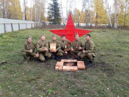 Команда Кызылского колледжа искусств стала призером I Республиканского военно-патриотического слёта среди юношей допризывного возраста