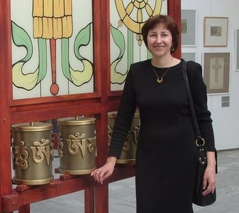 В Кызыле находится эксперт в области буддийского искусства Юлия Елихина