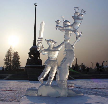 «Ледовая сказка в центре Азии» - вошла в топ-10 лучших зимних фестивалей России!