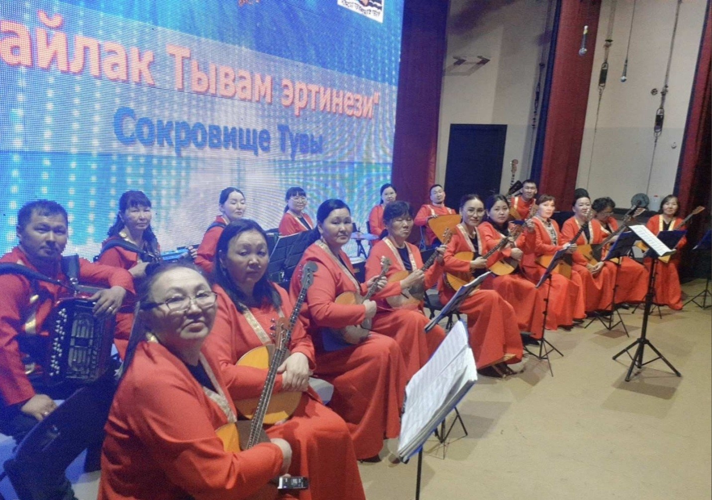 Русский народный оркестр ДШИ с. Мугур-Аксы